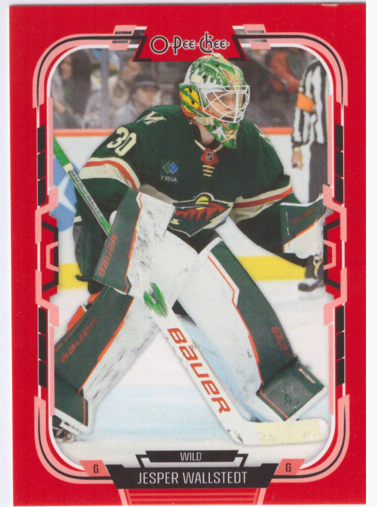 2025/26 O-Pee-Chee – Jesper Wallstedt Minnesota Wild 328