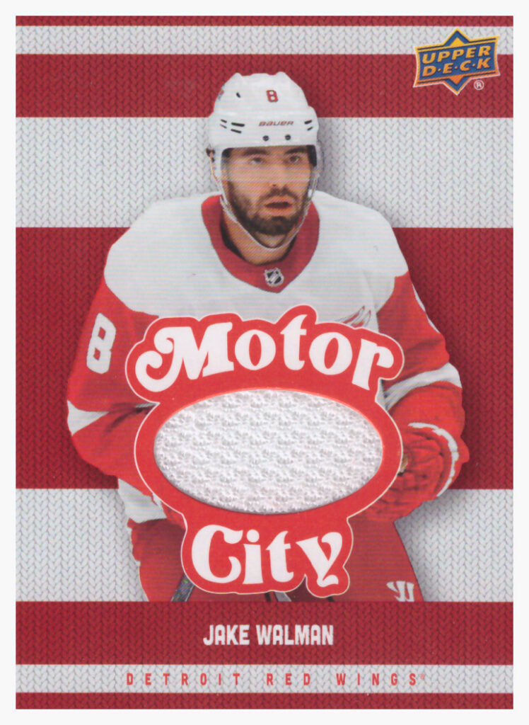 2025/26 Detroit Red Wings Centennial (hobby) – Jake Walman MCM-JW