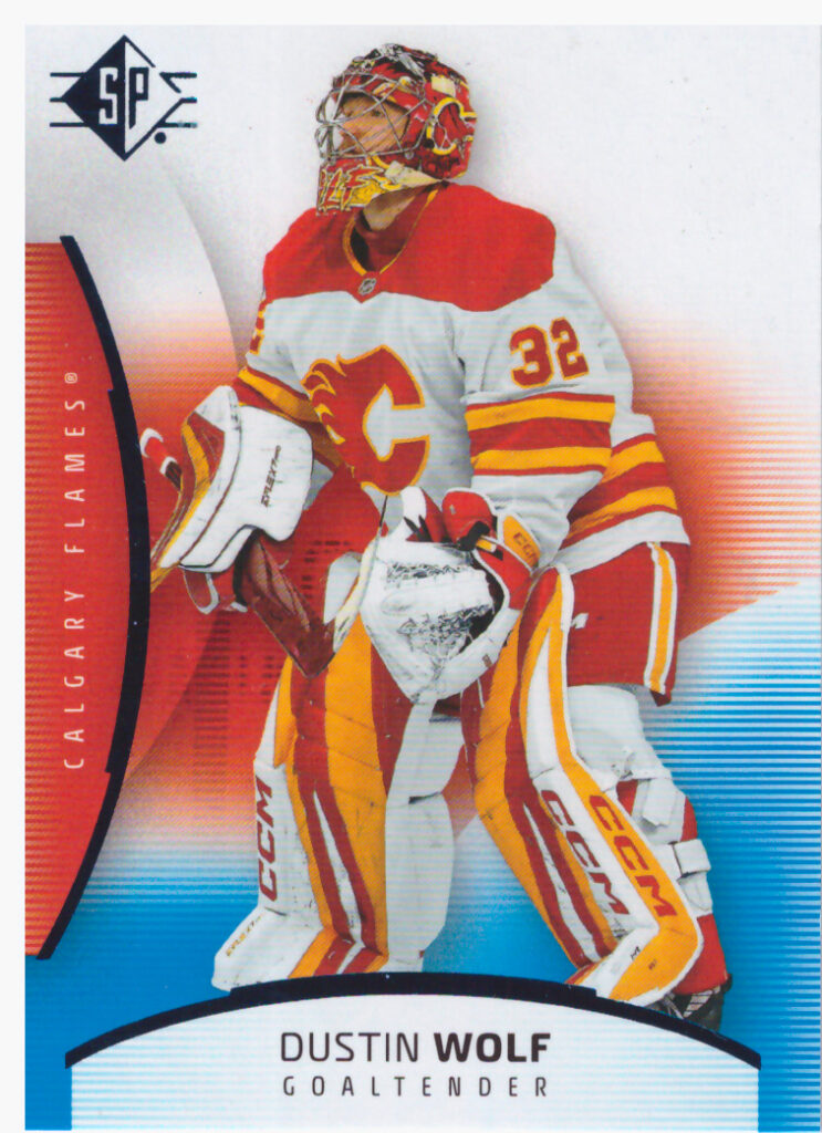 2025/26 UD SP – Dustin Wolf Calgary Flames 40