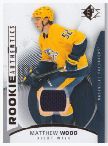 2025/26 UD SP – Matthew Wood Nashville Predators 124