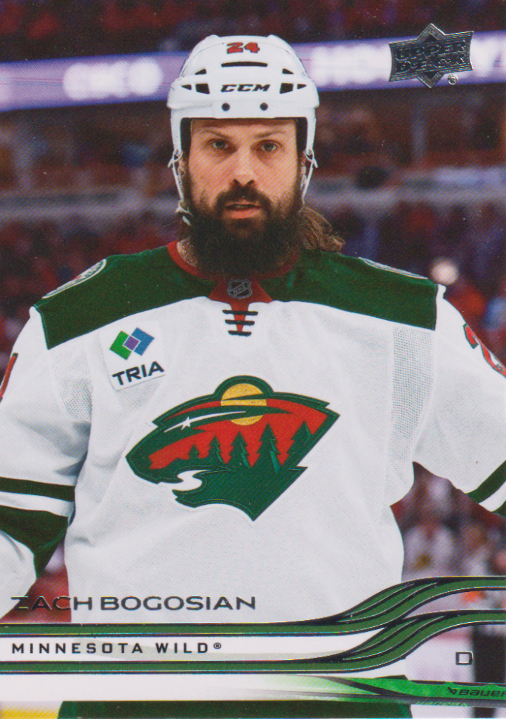 2025/26 Upper Deck Series 2 – Zach Bogosian Minnesota Wild 335