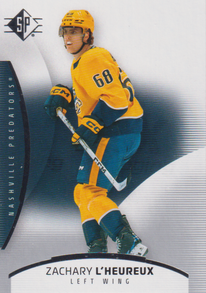 2025/26 UD SP – Zachary L´Heureux Nashville Predators 3