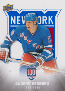 2025/26 New York Rangers Centennial (hobby) – Anders Hedberg New York Rangers 22