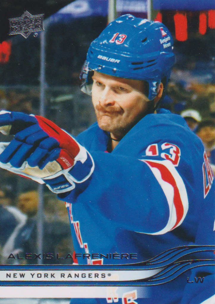 2025/26 Upper Deck Series 2 – Alexis Lafreniére New York Rangers 369