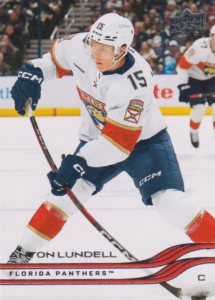 2025/26 Upper Deck Series 2 – Anton Lundell Florida Panthers 321