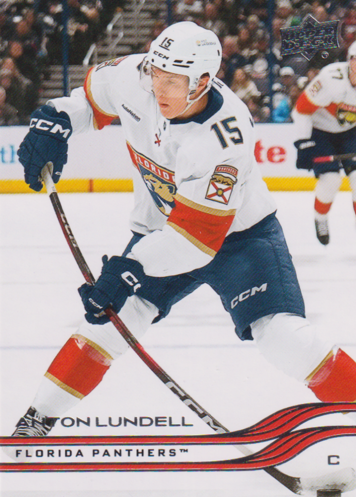 2025/26 Upper Deck Series 2 – Anton Lundell Florida Panthers 321