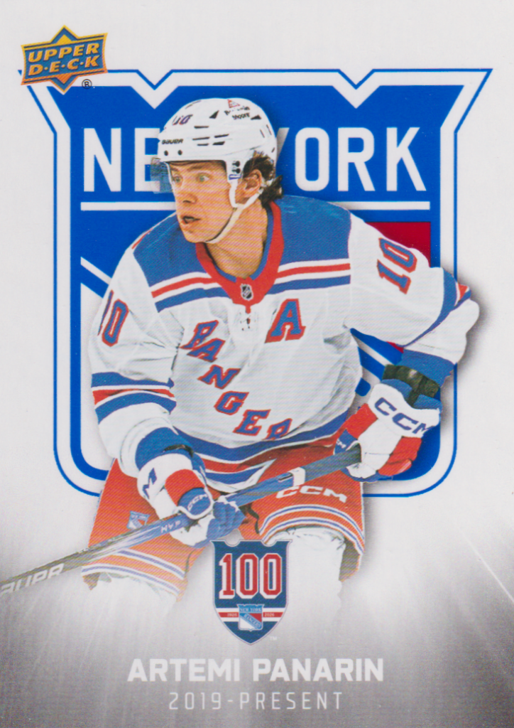 2025/26 New York Rangers Centennial (hobby) – Artemi Panarin New York Rangers 93