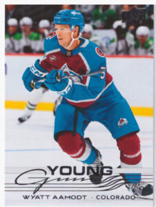 2025/26 Upper Deck Series 2 – Wyatt Aamodt Colorado Avalanche 458