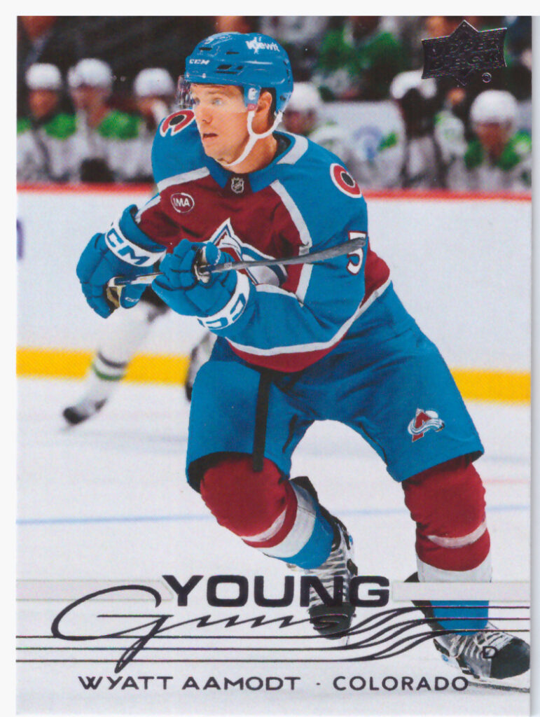 2025/26 Upper Deck Series 2 – Wyatt Aamodt Colorado Avalanche 458