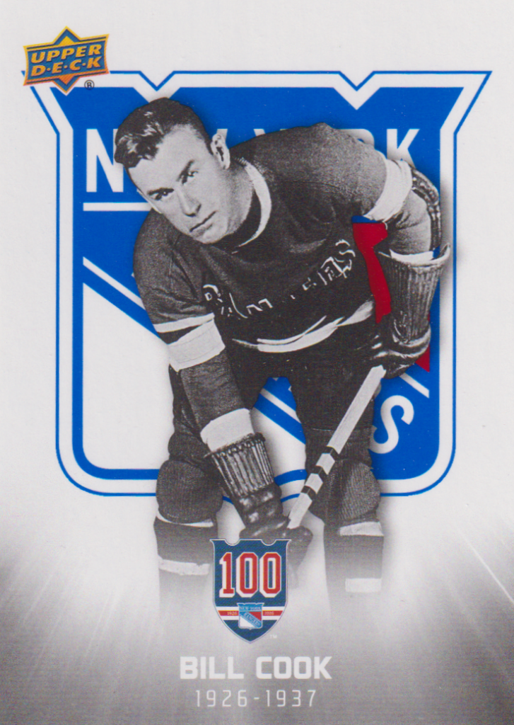 2025/26 New York Rangers Centennial (hobby) – Bill Cook New York Rangers 1