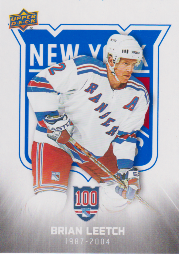 2025/26 New York Rangers Centennial (hobby) – Brian Leetch New York Rangers 30