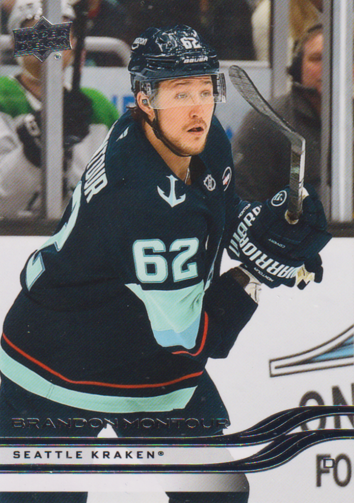 2025/26 Upper Deck Series 2 – Brandon Montour Seattle Kraken 395