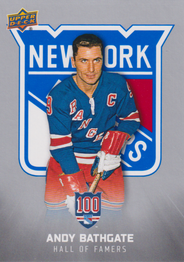 2025/26 New York Rangers Centennial (hobby) – Andy Bathgate New York Rangers 140