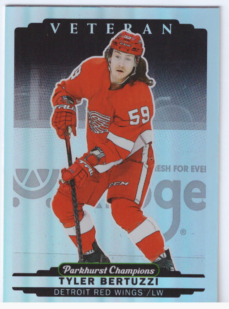 2022/23 Parkhurst Champions – Tyler Bertuzzi Detroit Red Wings 116