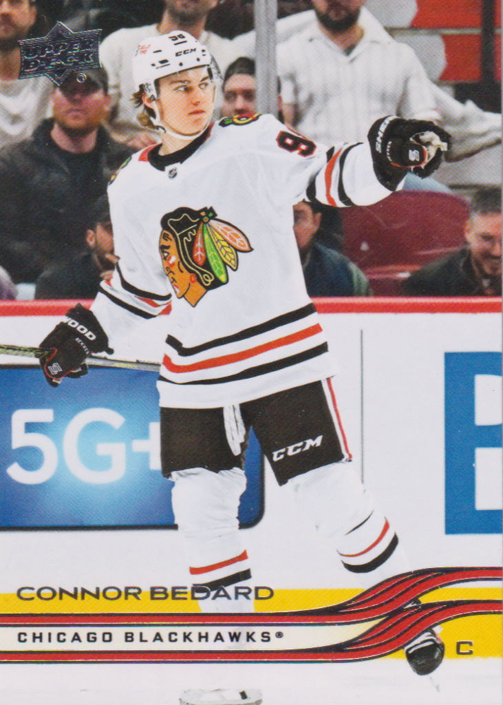 2025/26 Upper Deck Series 2 – Connor Bedard Chicago Blackhawks 285