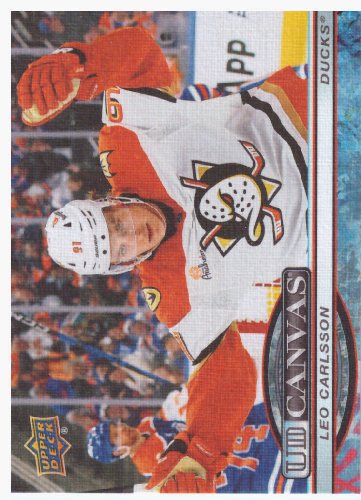 2025/26 Upper Deck Series 2 – Leo Carlsson Anaheim Ducks C-131