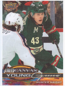 2025/26 Upper Deck Series 2 – Hunter Haight Minnesota Wild C-232
