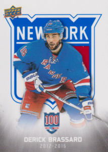 2025/26 New York Rangers Centennial (hobby) – Derick Brassard New York Rangers 80