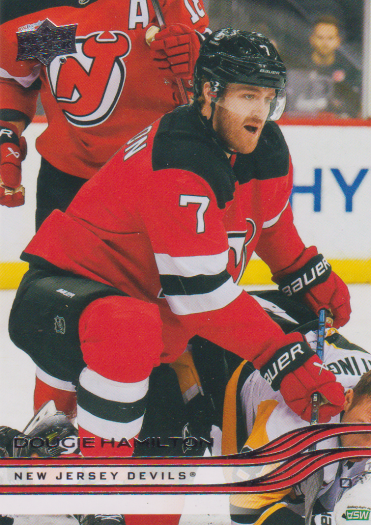 2025/26 Upper Deck Series 2 – Dougie Hamilton New Jersey Devils 356