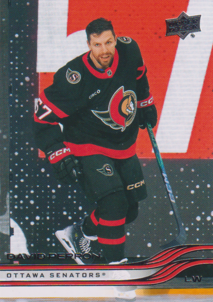 2025/26 Upper Deck Series 2 – David Perron Ottawa Senators 376