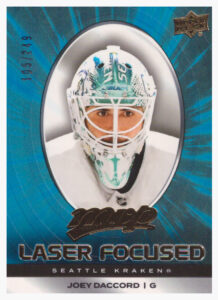 2025/26 MVP – Joey Daccord Seattle Kraken LF-15   /249