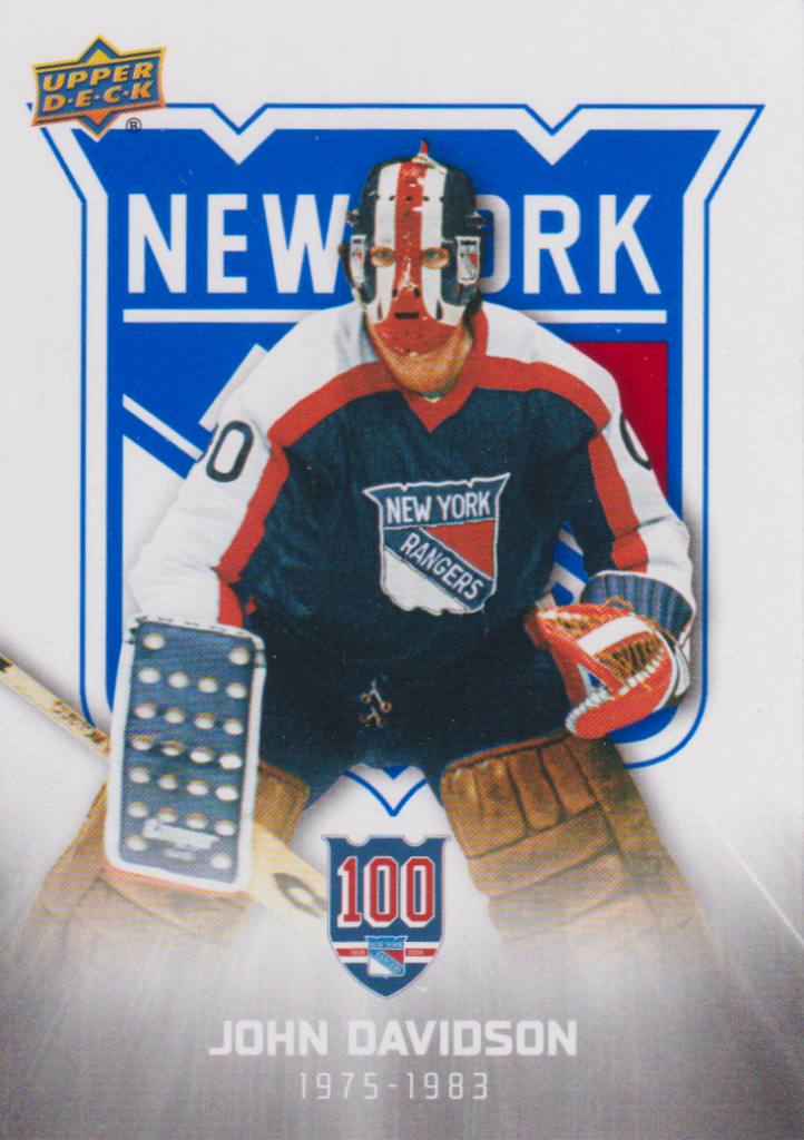 2025/26 New York Rangers Centennial (hobby) – John Davidson New York Rangers 20