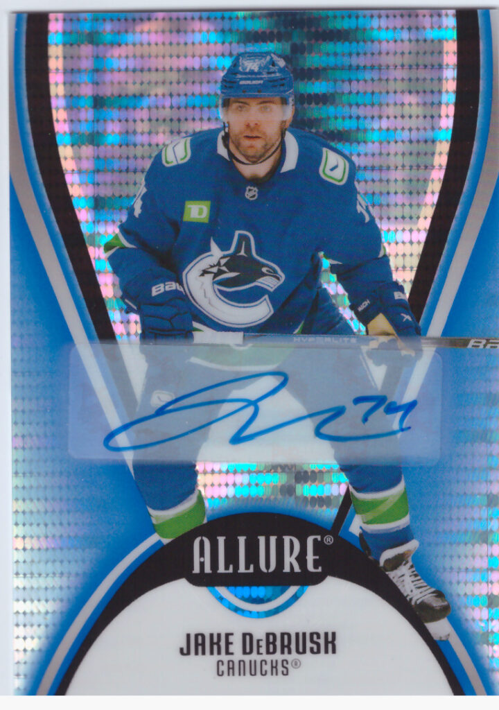 2025/26 Allure – Jake DeBrusk Vancouver Canucks 99   /35