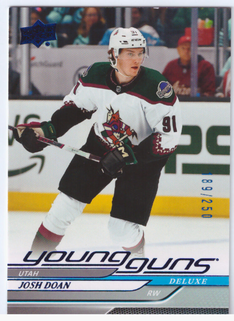 2024/25 Upper Deck Series 1 – Josh Doan Utah 233   /250