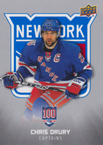 2025/26 New York Rangers Centennial (hobby) – Chris Drury New York Rangers 183
