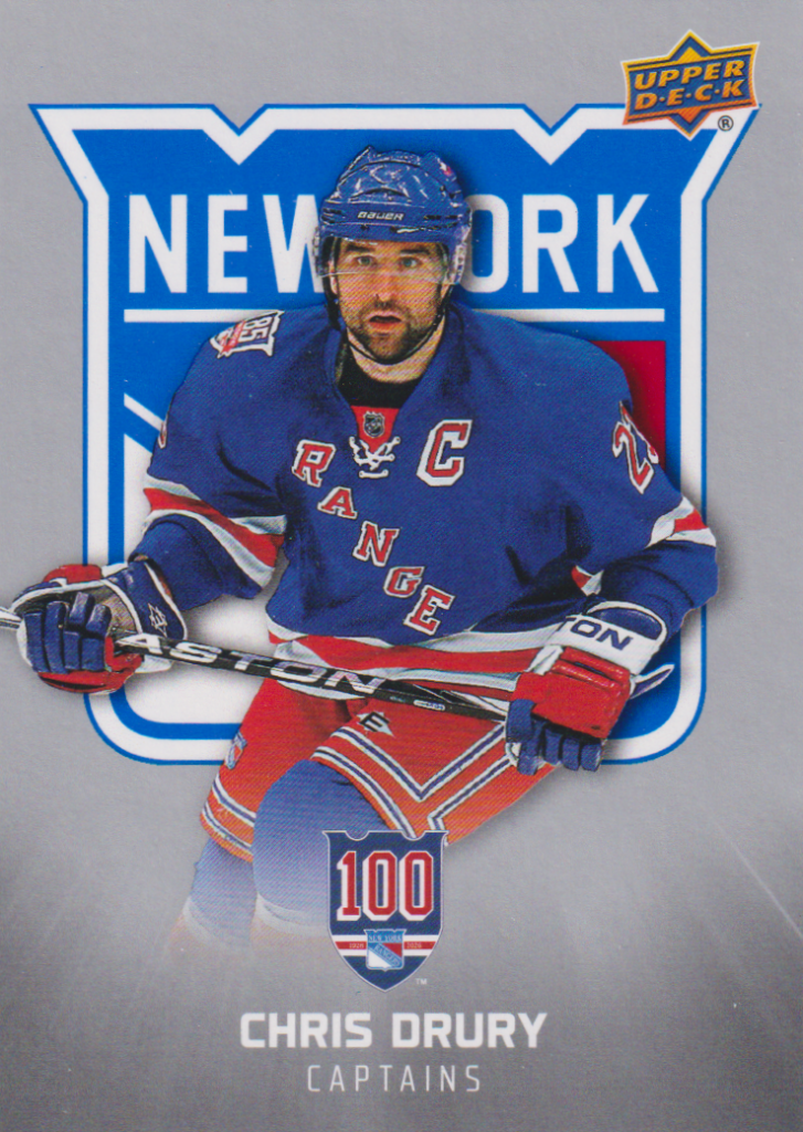 2025/26 New York Rangers Centennial (hobby) – Chris Drury New York Rangers 183