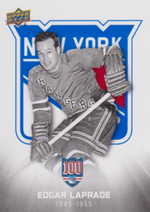 2025/26 New York Rangers Centennial (hobby) – Edgar Laprade New York Rangers 3