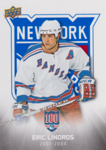 2025/26 New York Rangers Centennial (hobby) – Eric Lindros New York Rangers 60