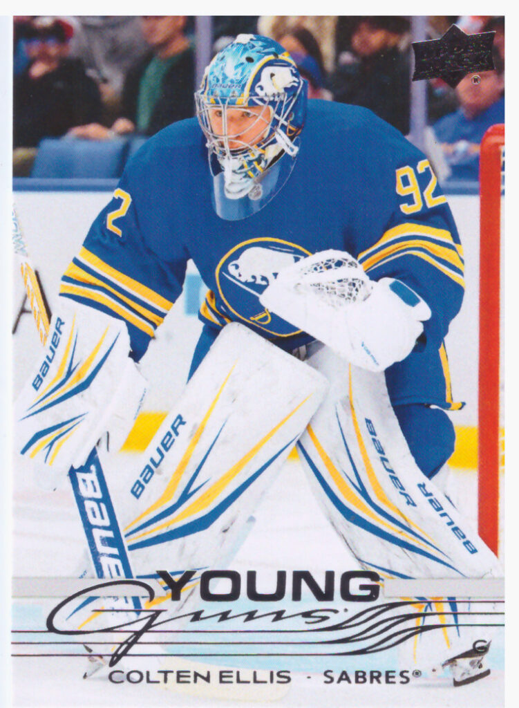2025/26 Upper Deck Series 2 – Colten Ellis Buffalo Sabres 472