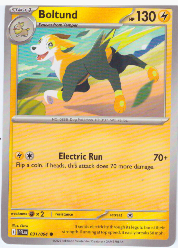 Mega Evolution 2: Phantasmal Flames – Boltund 031