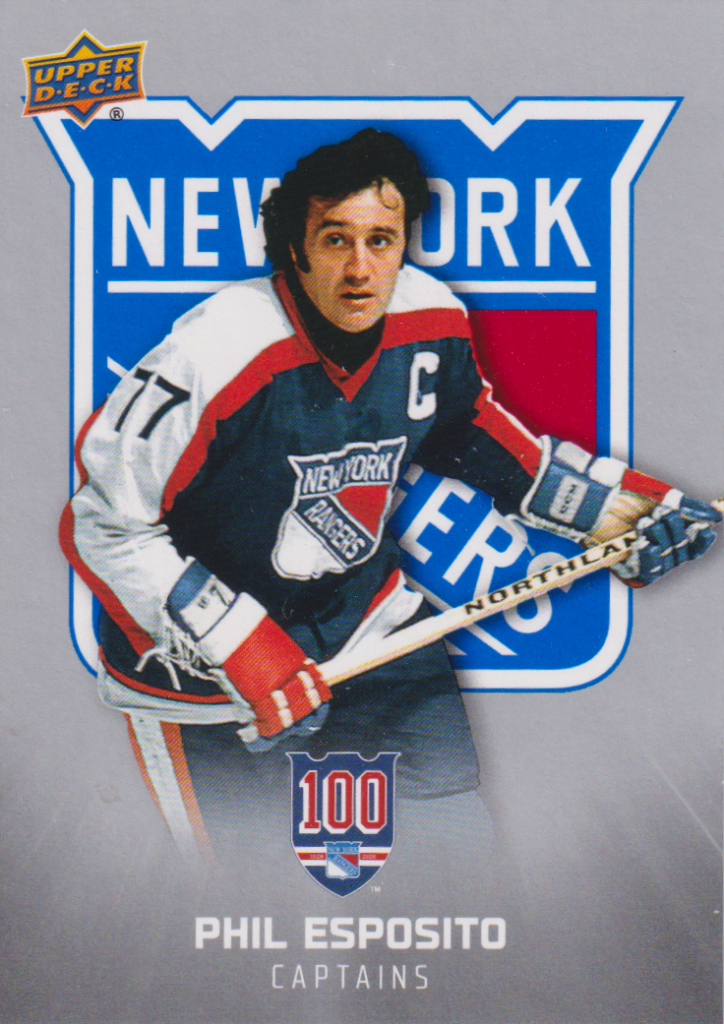 2025/26 New York Rangers Centennial (hobby) – Phil Esposito New York Rangers 178