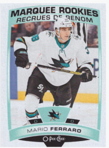 2019/20 O-Pee-Chee – Mario Ferraro San Jose Sharks 638