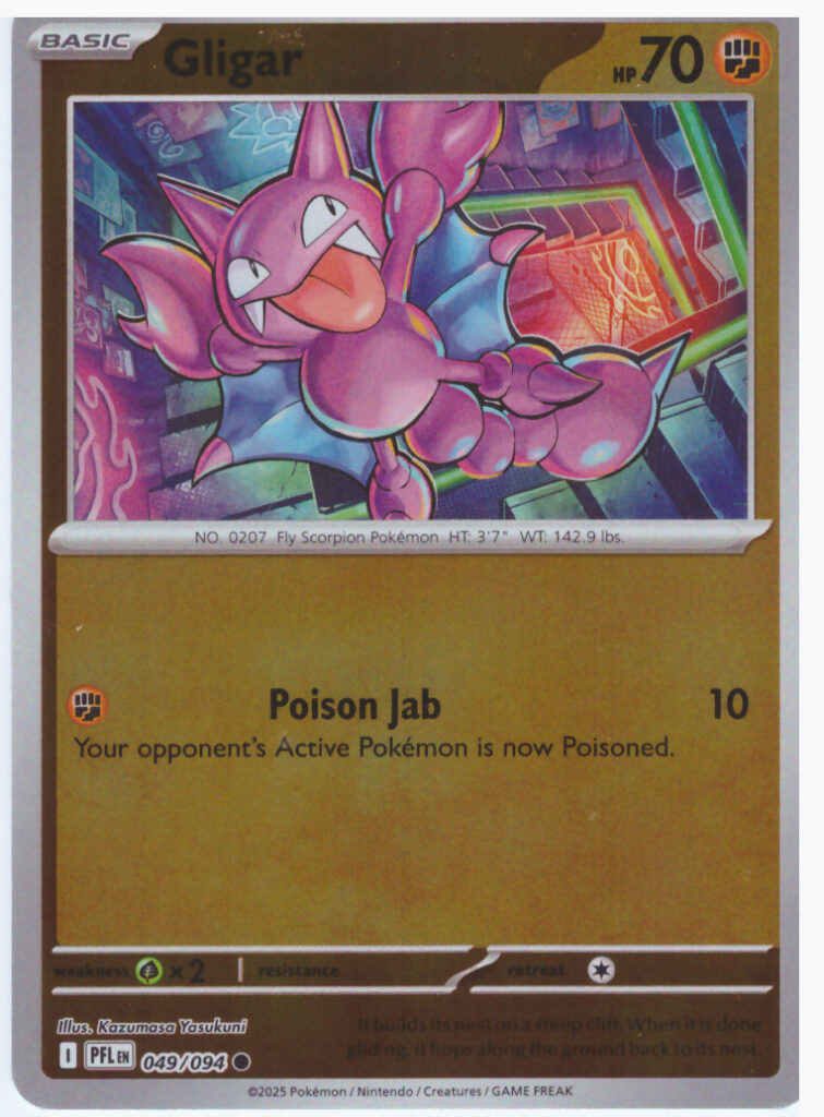 Mega Evolution 2: Phantasmal Flames – Gligar 049