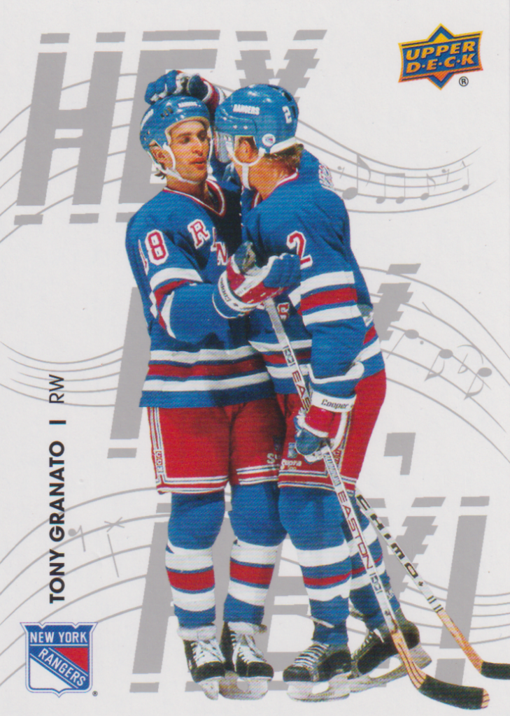 2025/26 New York Rangers Centennial (hobby) – Tony Granato New York Rangers HHH-11