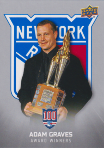 2025/26 New York Rangers Centennial (hobby) – Adam Graves New York Rangers 160