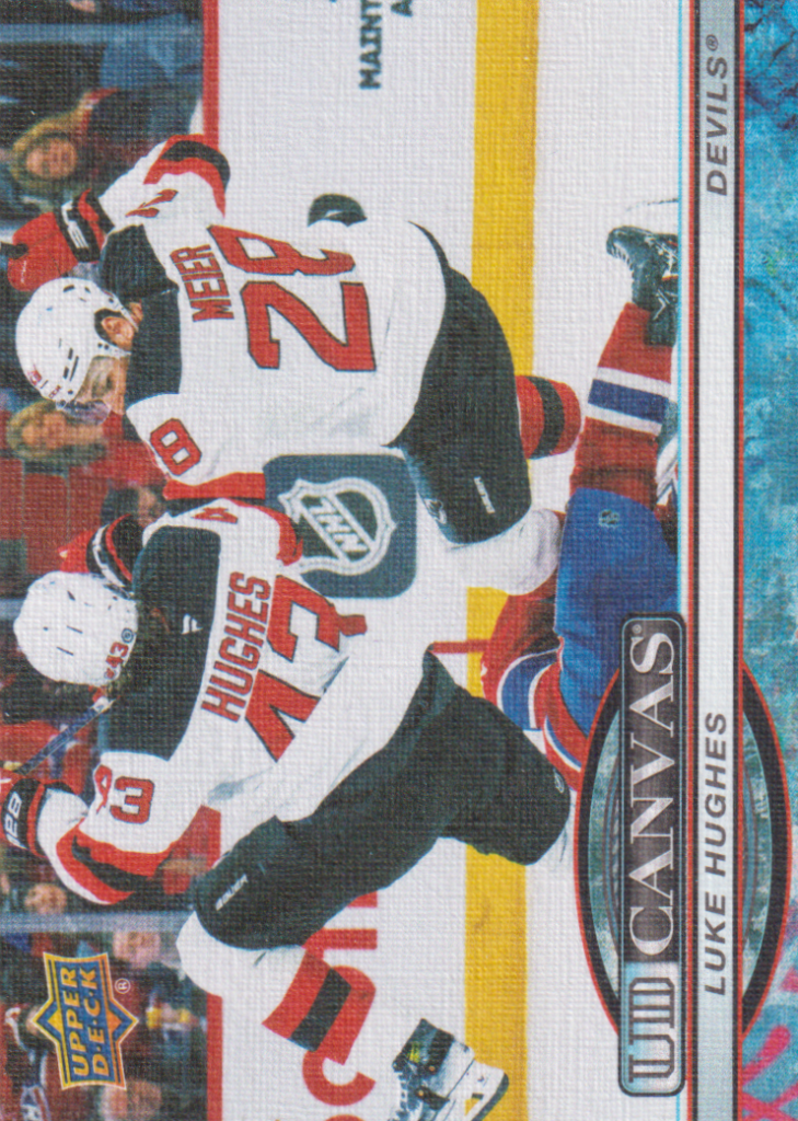 2025/26 Upper Deck Series 2 – Luke Hughes New Jersey Devils C-122