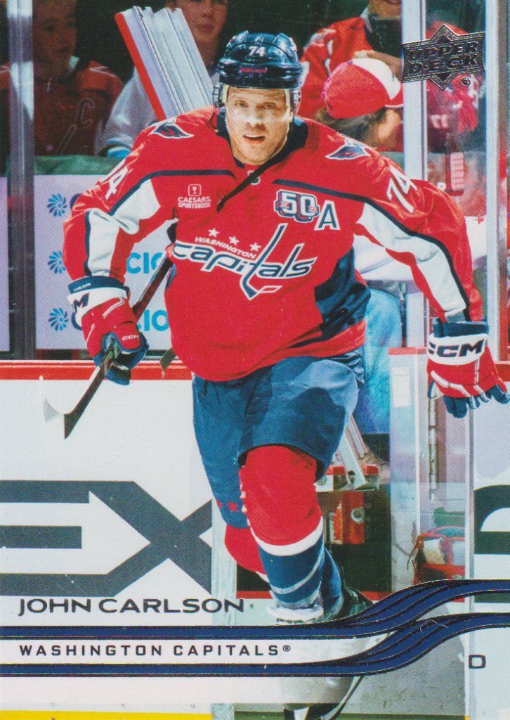 2025/26 Upper Deck Series 2 – John Carlson Washington Capitals 439