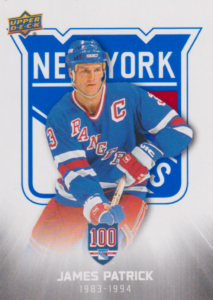 2025/26 New York Rangers Centennial (hobby) – James Patrick New York Rangers 27