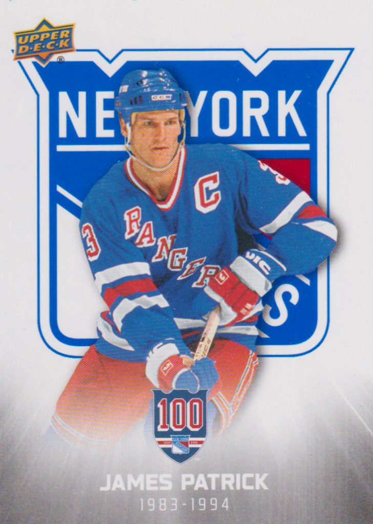 2025/26 New York Rangers Centennial (hobby) – James Patrick New York Rangers 27