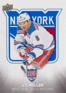 2025/26 New York Rangers Centennial (hobby) – J. T. Miller New York Rangers 82