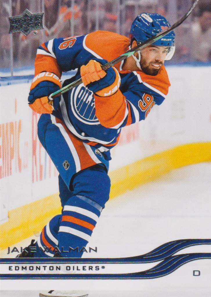 2025/26 Upper Deck Series 2 – Jake Walman Edmonton Oilers 315