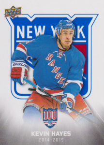 2025/26 New York Rangers Centennial (hobby) – Kevin Hayes New York Rangers 85