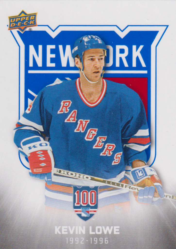 2025/26 New York Rangers Centennial (hobby) – Kevin Lowe New York Rangers 46