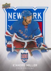 2025/26 New York Rangers Centennial (hobby) – K´Andre Miller New York Rangers 94
