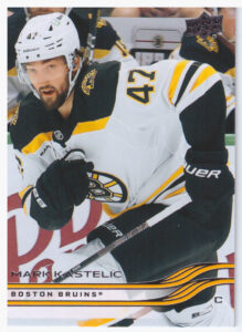 2025/26 Upper Deck Series 1 – Mark Kastelic Boston Bruins 11