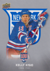 2025/26 New York Rangers Centennial (hobby) – Kelly Kisio /1926 New York Rangers 29